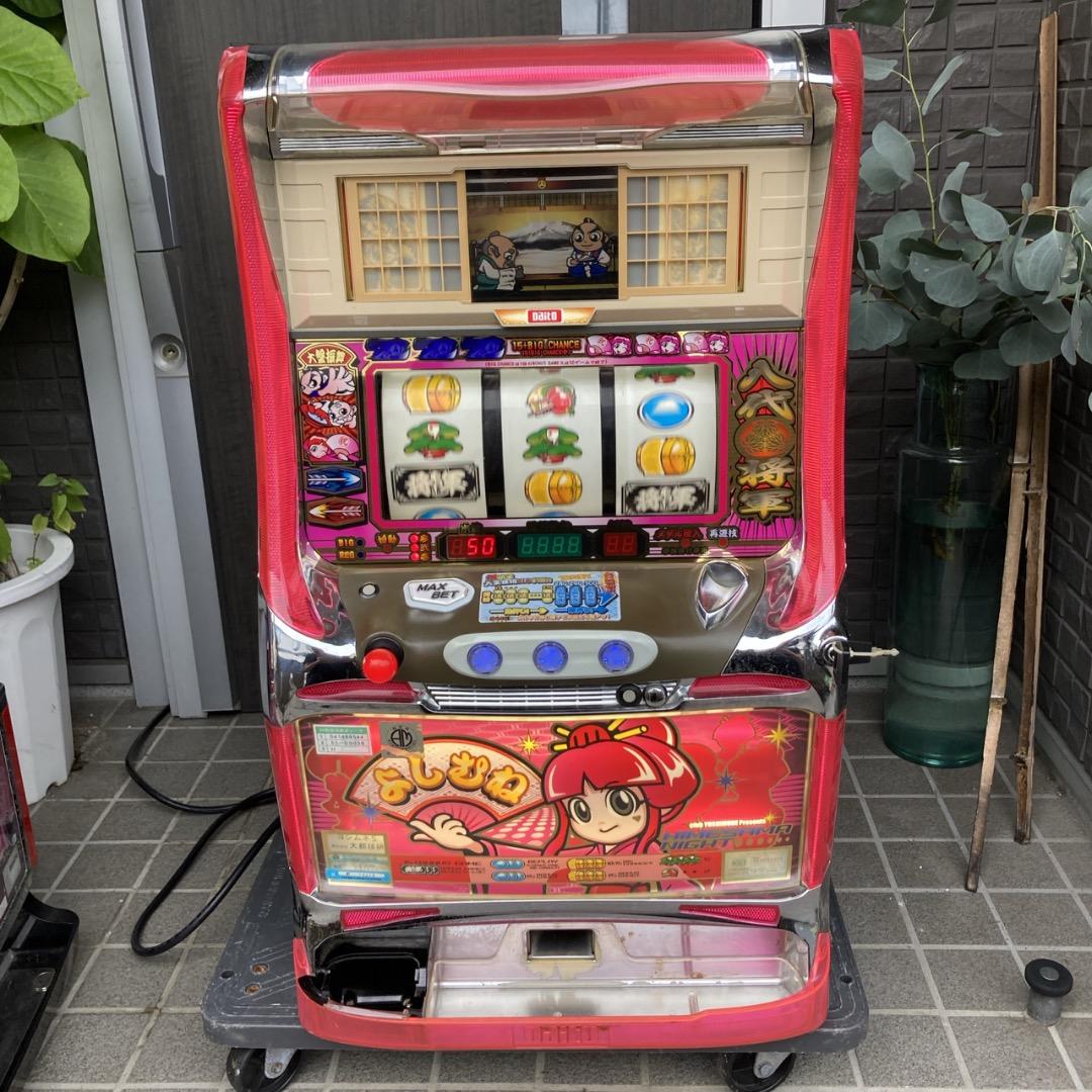 パーマン２号様スロット台 鍵あり 吉宗 初代 姫パネル 不要機 動作OK