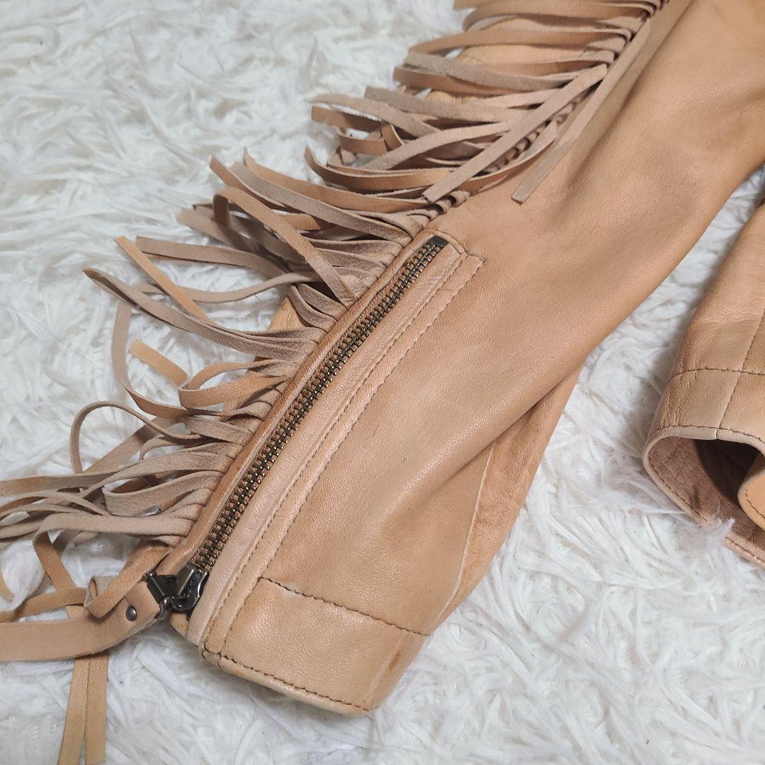 ヴィンテージ ハーレーダビットソン シングル ライダースジャケット ロゴ刺繍