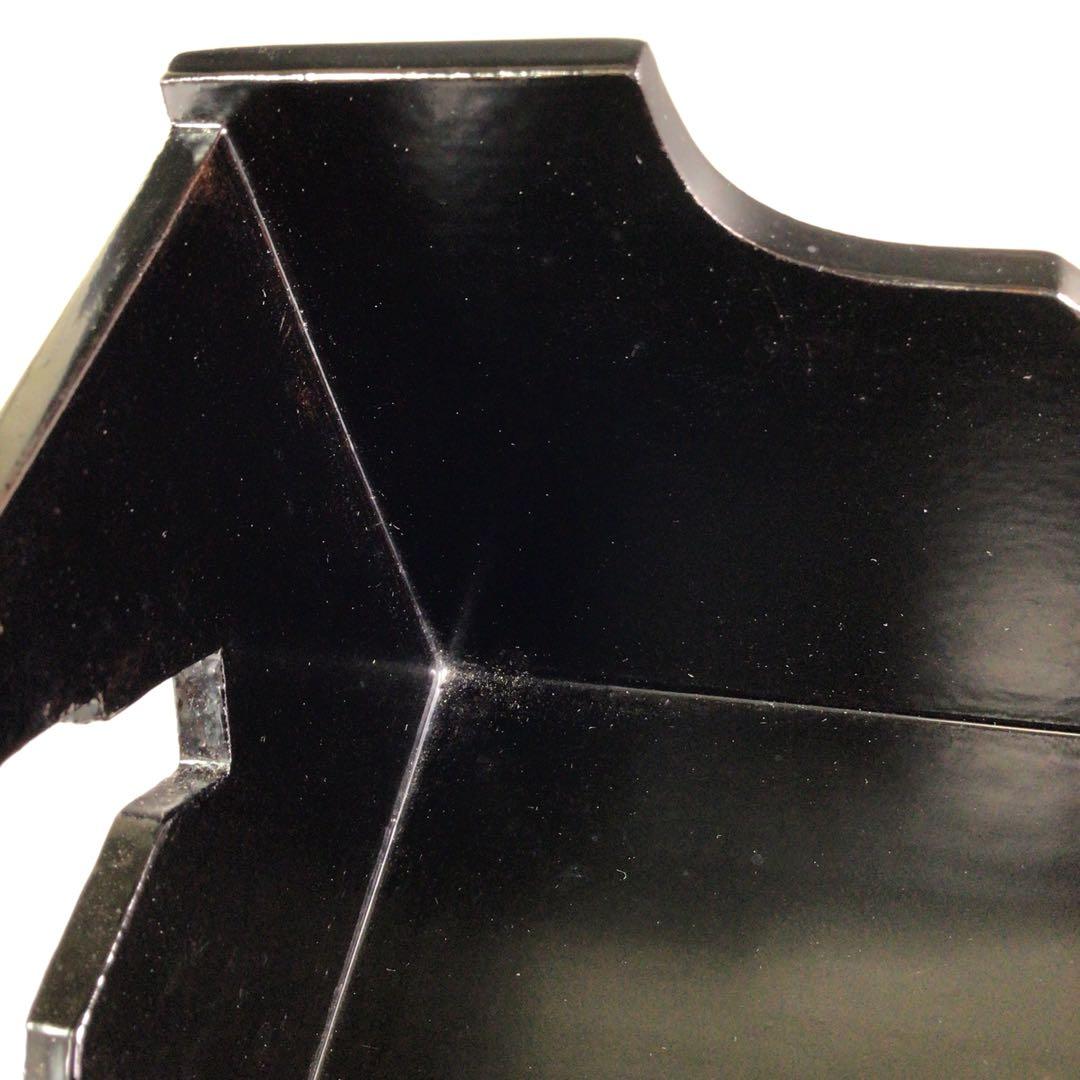 Ｒ２９７　莨盆　『塗師　川瀬表完作』『文箱煙草盆』　共箱　茶道具　喫煙具