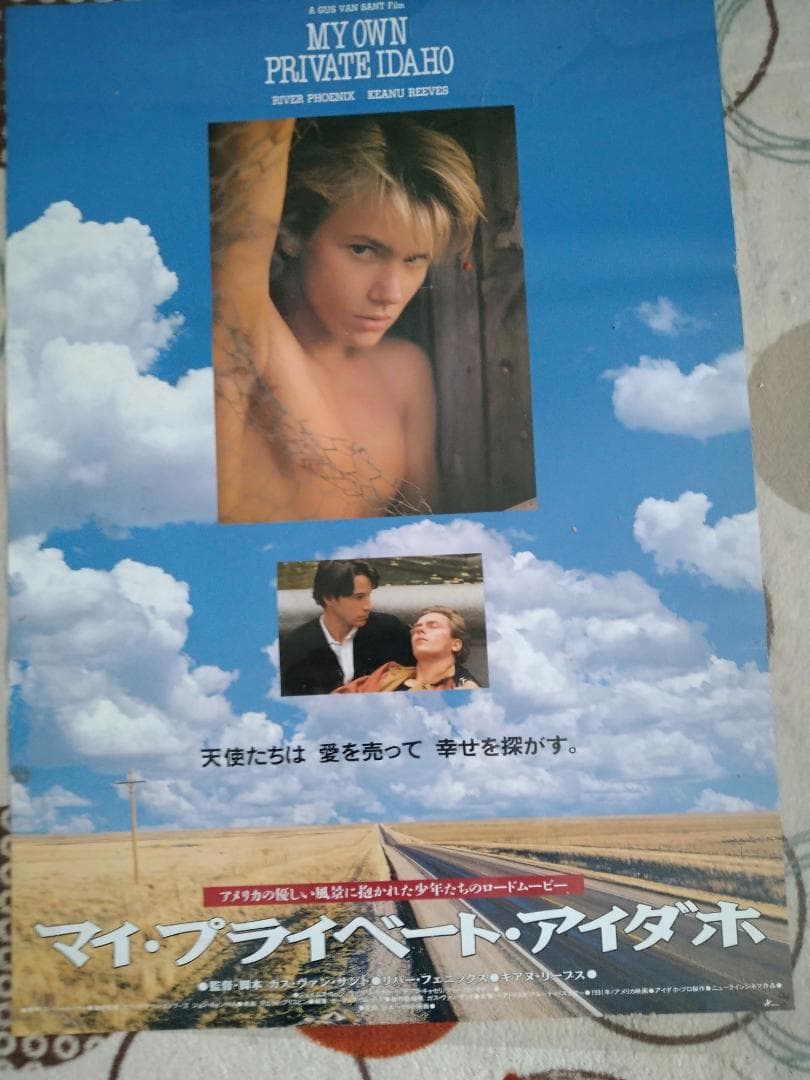 2枚組　マイ・プラべート・アイダホ　キアヌ・リーブス　日本US2枚