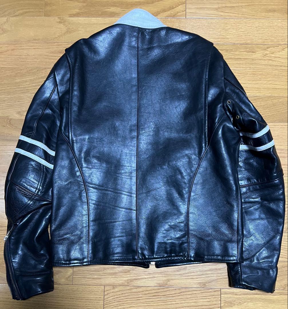 jiro様VANSON RJV シングル ライダース ジャケット USA製 40