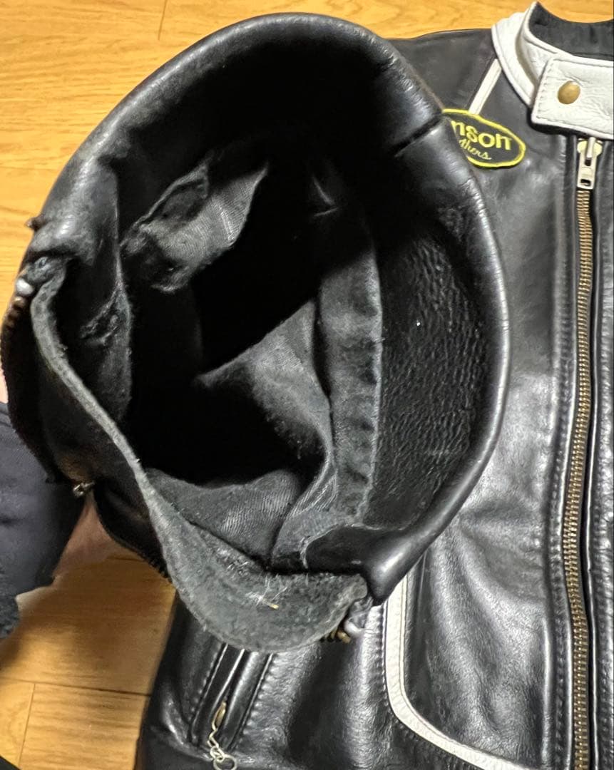 jiro様VANSON RJV シングル ライダース ジャケット USA製 40
