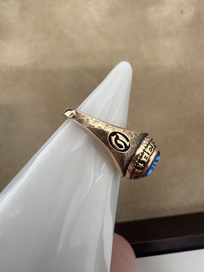 ジャスティン　カレッジリング　10K　1983　JOSTENS　リング　指輪