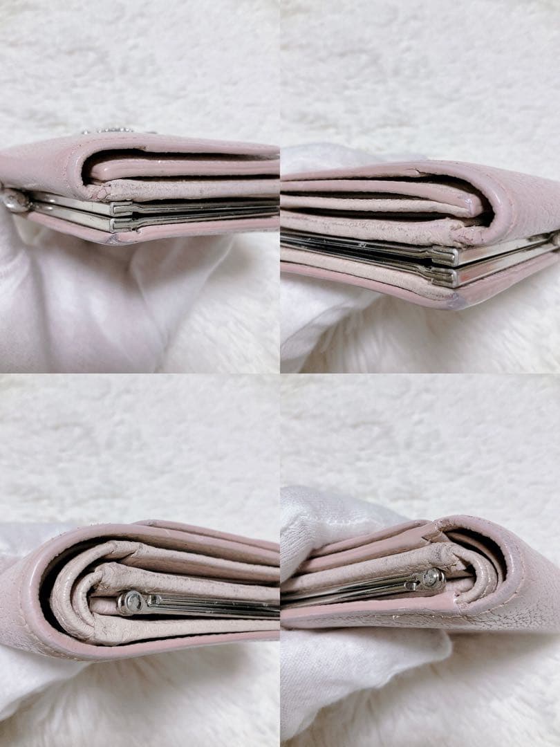 ♡限定♡ヴィヴィアンウエストウッド 三つ折り財布 がま口 ピンク オーブ 希少