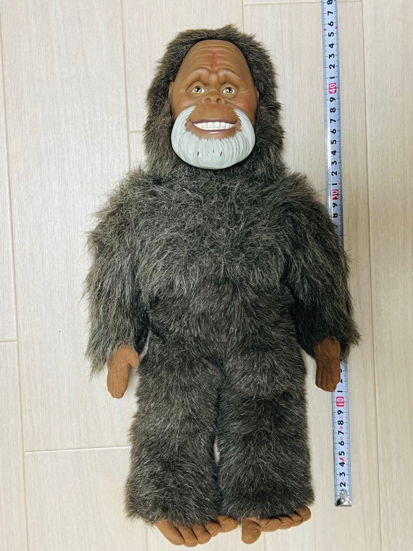 希少ビンテージ）映画　ハリーとヘンダスン一家　特大ぬいぐるみ　ビッグフット