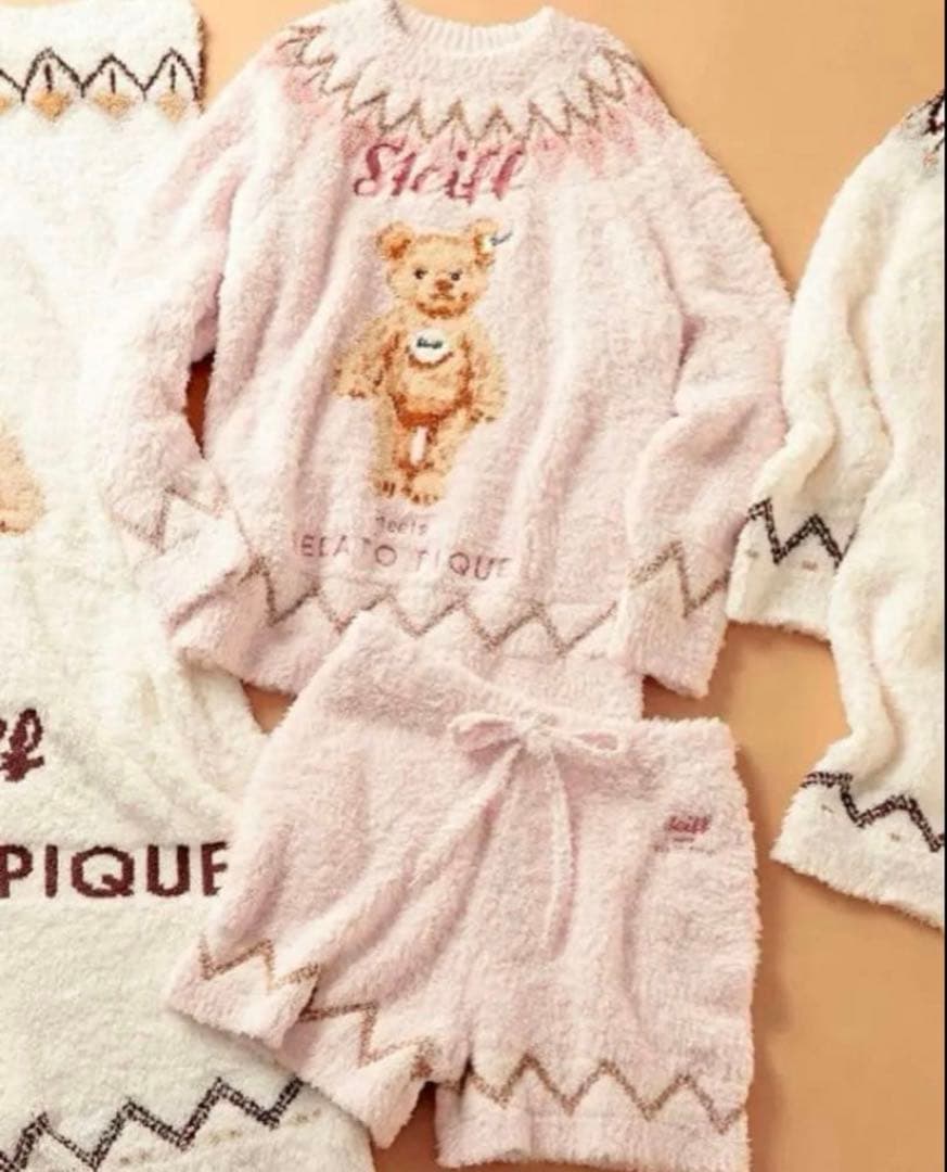 【美品】ジェラートピケ シュタイフコラボ セットアップ