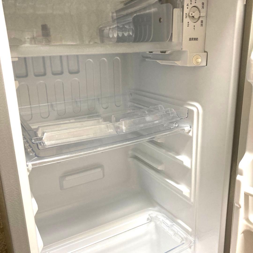 冷蔵庫 ブラッシュシルバー AQR-8G-S 75L 1ドア 右開きタイプ