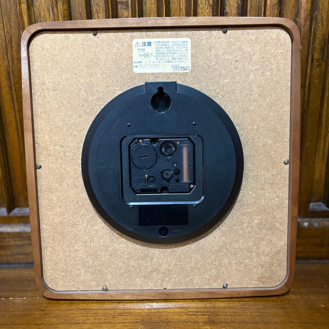 EMUAIR ステンド風　ウォールクロック　壁掛時計　8MG746EJ