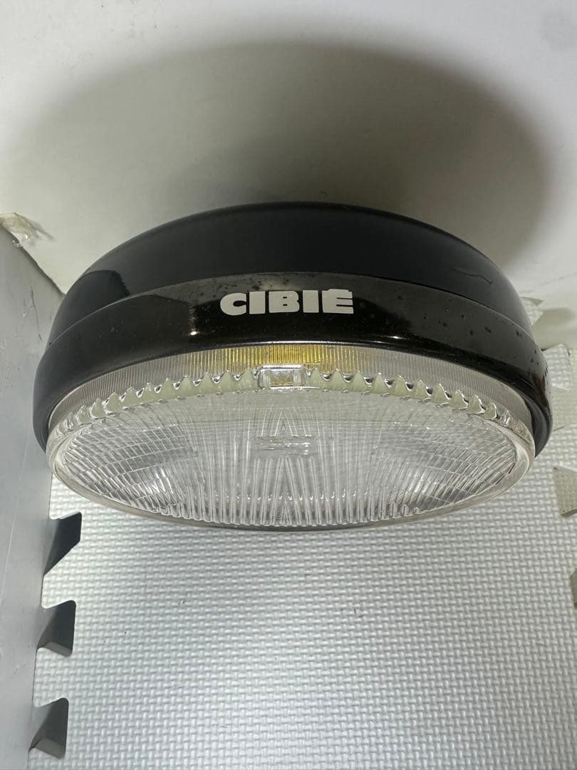 当時物シビエスーパーオスカー180πシビエ凹レンズ付ヘッドライトマーシャルCBX