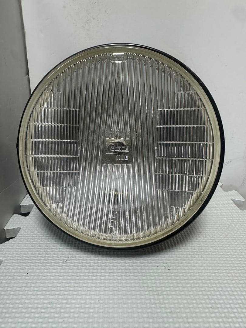 当時物シビエスーパーオスカー180πシビエ凹レンズ付ヘッドライトマーシャルCBX