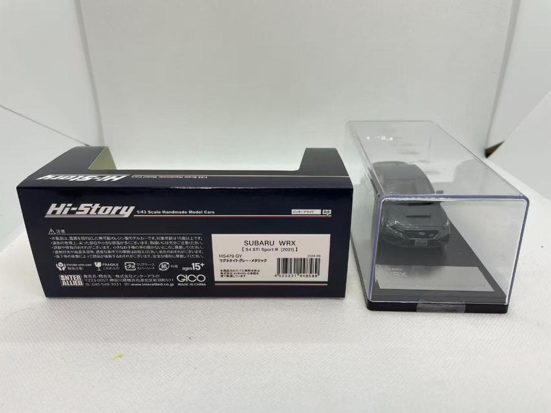 402-629 Hi-Story 1/43 スバル WRX S4 STI
