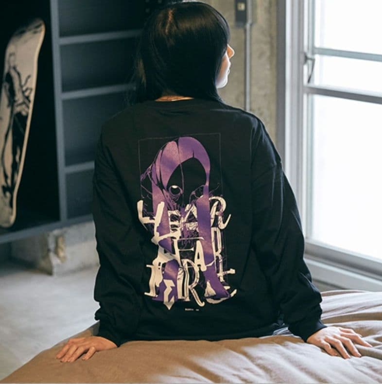 BLEACH KIub Outside ロングTシャツ エス・ノト
