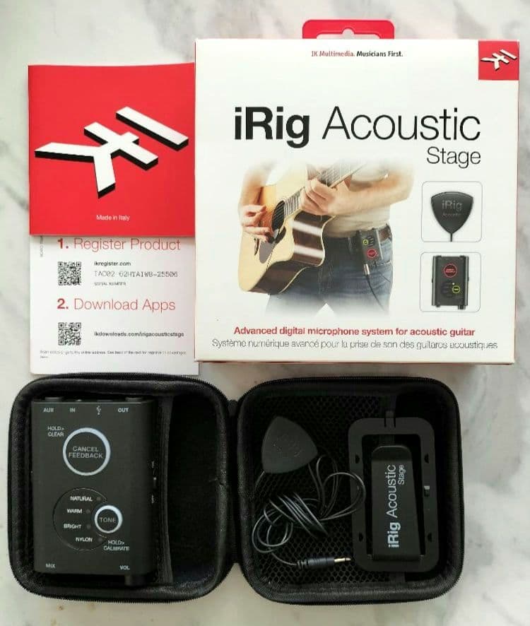 iRig Acoustic Stage アコギ用マイク&プリアンプ