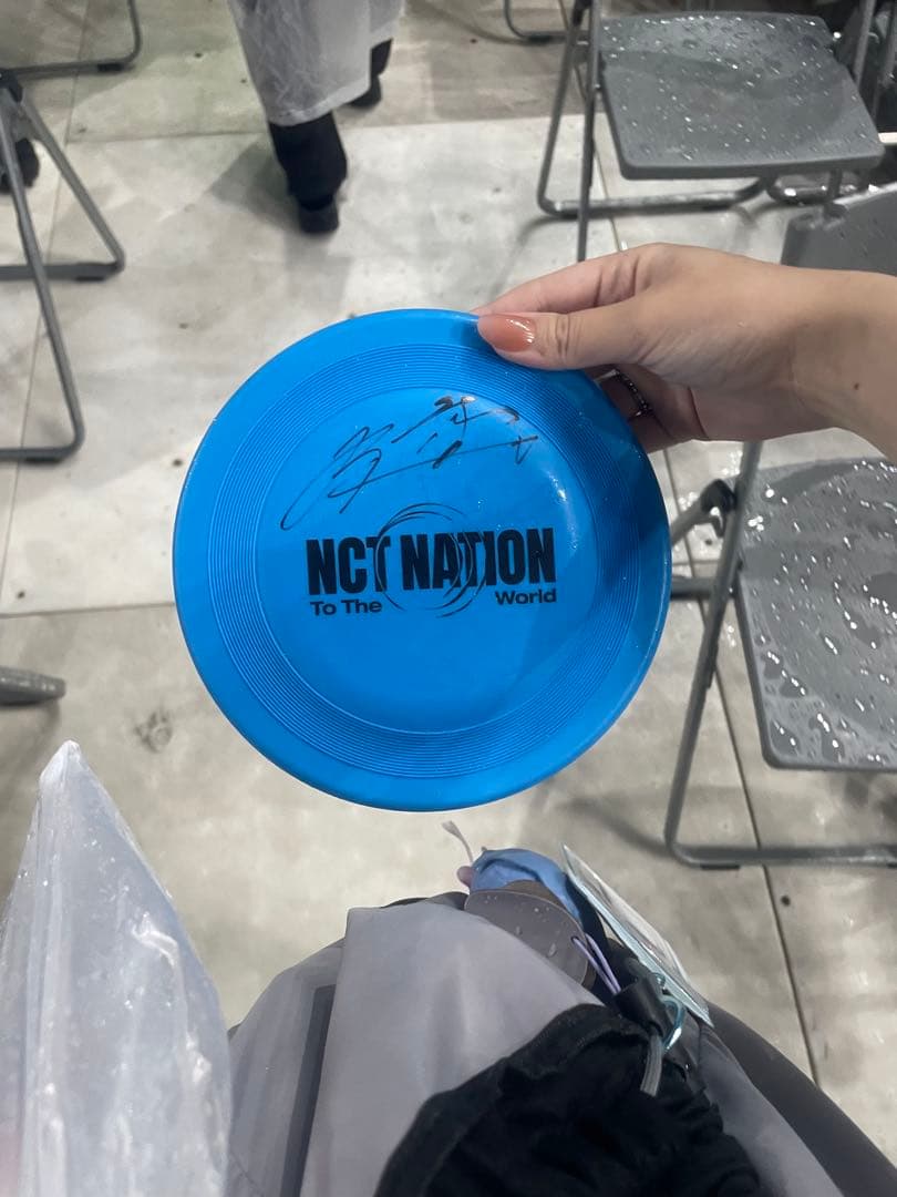 NCTNATION チョンロ サイン入りフリスビー