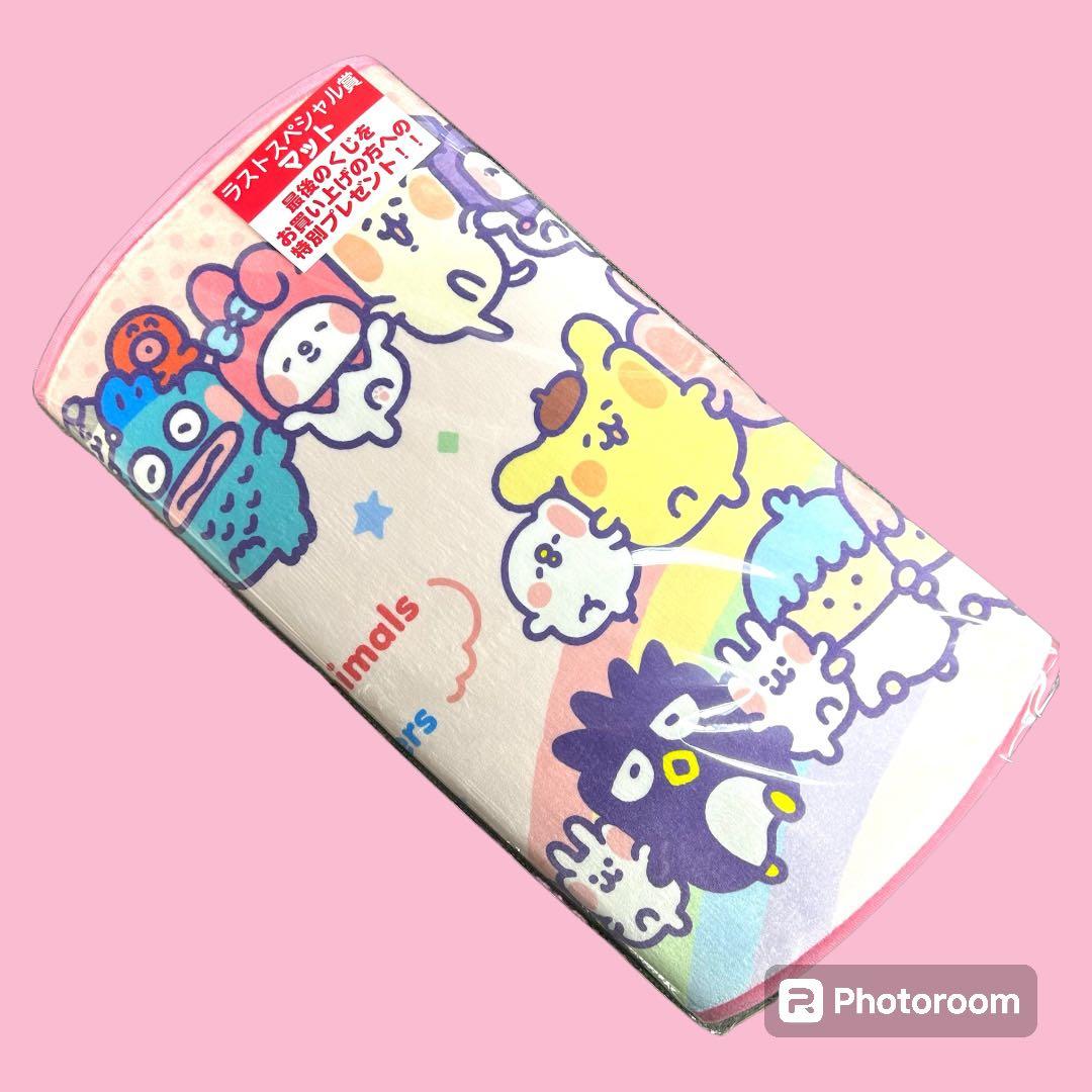 カナヘイ サンリオ　セブンイレブン　体重計　ソフトケース　クッション　当たりくじ