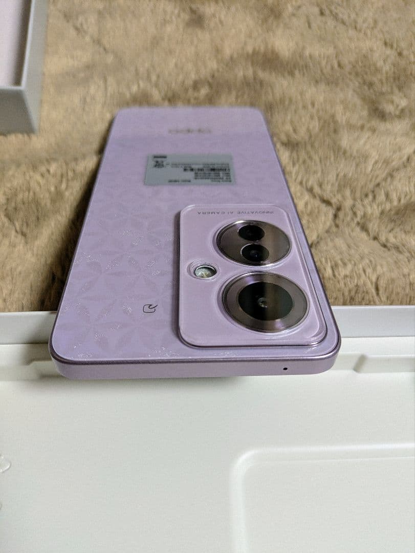 【美品・使用期間2週間程度】OPPO Reno11 A コーラルパープル