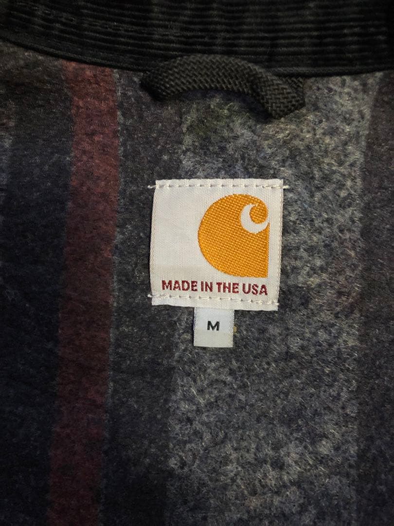 カーハート　デトロイトジャケット　USA製　Mサイズ　carHartt 黒