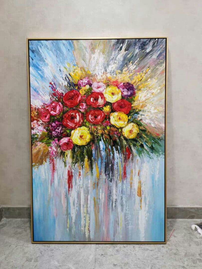 美術品 純粋な手描きの手作り油絵