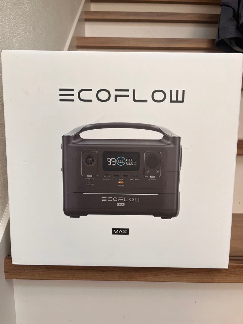 EcoFlow エコフロー  600 MAX ポータブル電源