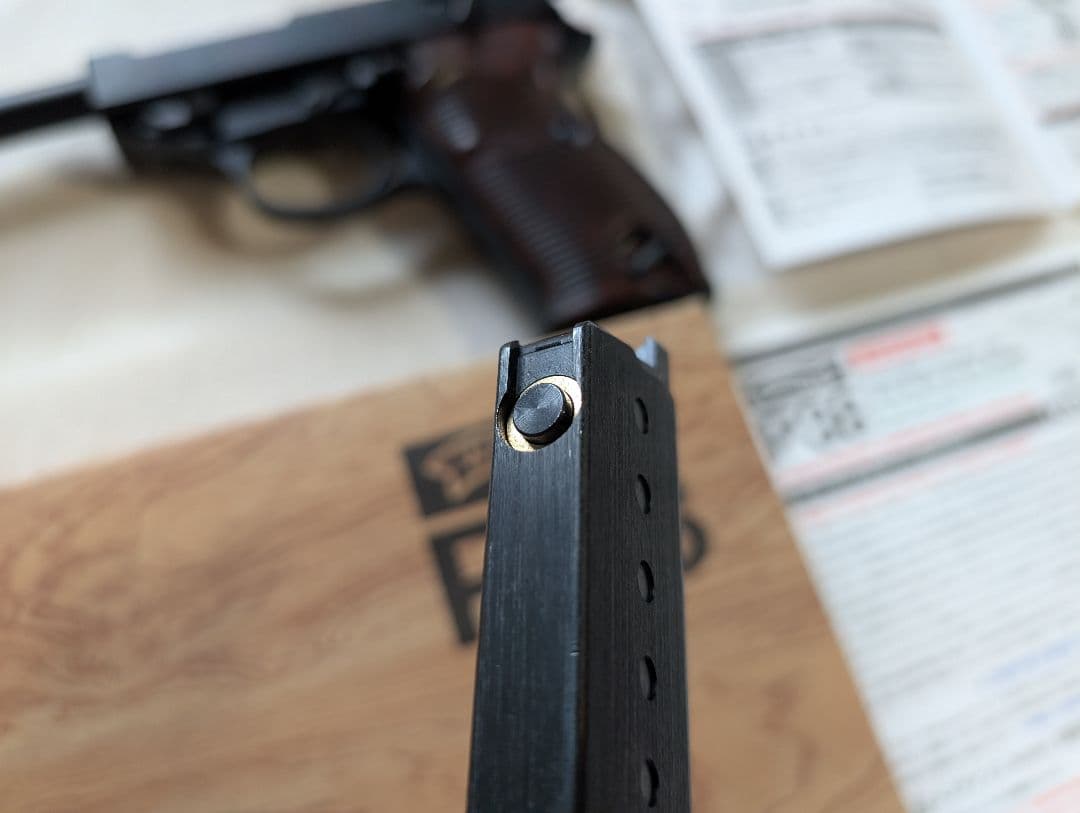 マルゼン ワルサーp38 ガスブローバックac41 ブラック