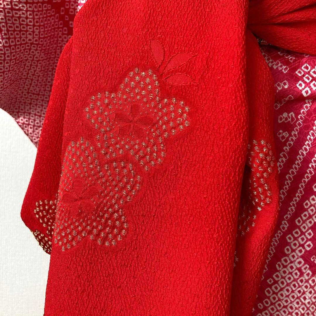 mii0387様⭐︎七五三　正絹　絞り　着物セット　7歳