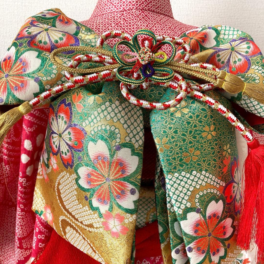 mii0387様⭐︎七五三　正絹　絞り　着物セット　7歳