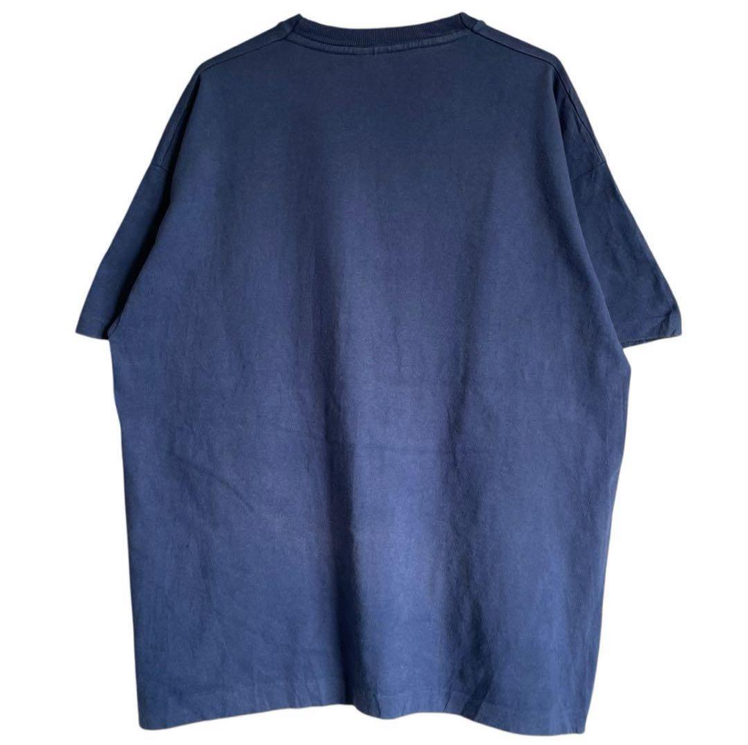 ア*ー様 90s OASIS ネブワース Tシャツ 96年 紺 XL オアシス