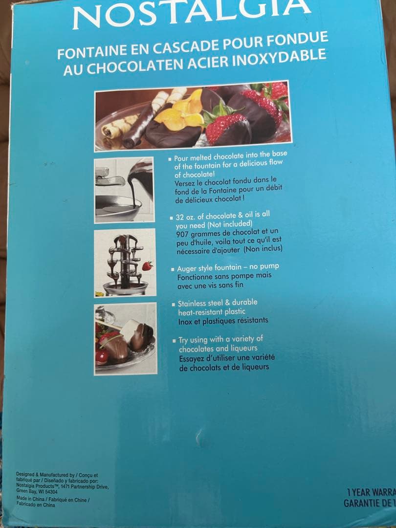 Nostalgia チョコレートファウンテン