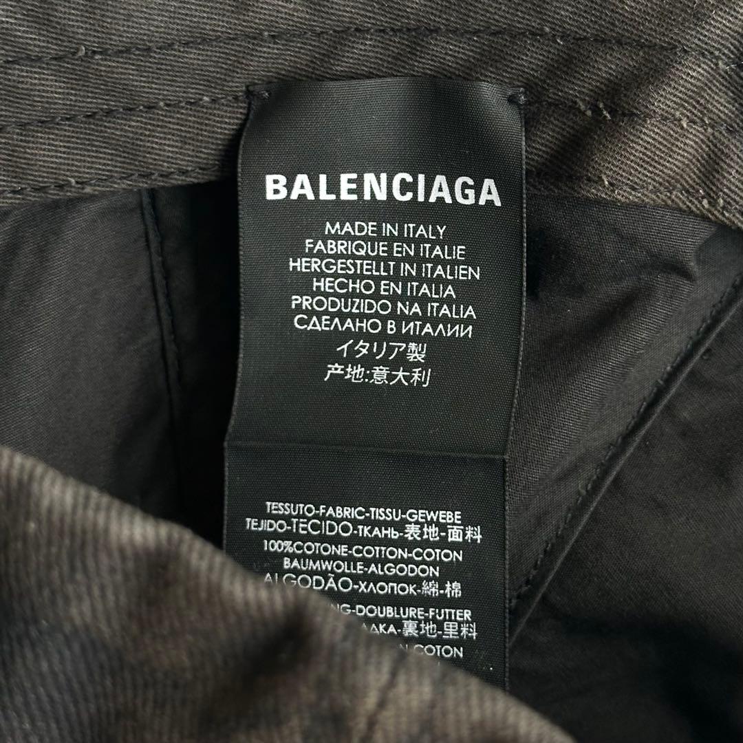 BALENCIAGA LOGO VISOR キャップ フェード