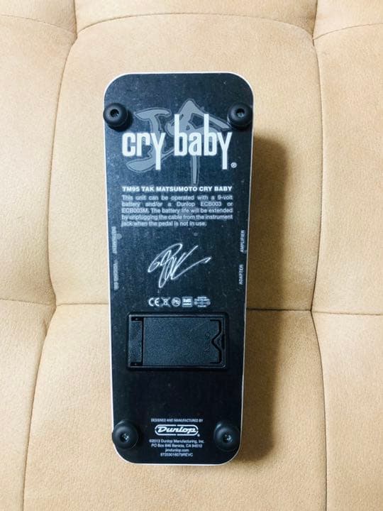 TM95 crybaby  ワウペダル　B’z 松本孝弘　TAK