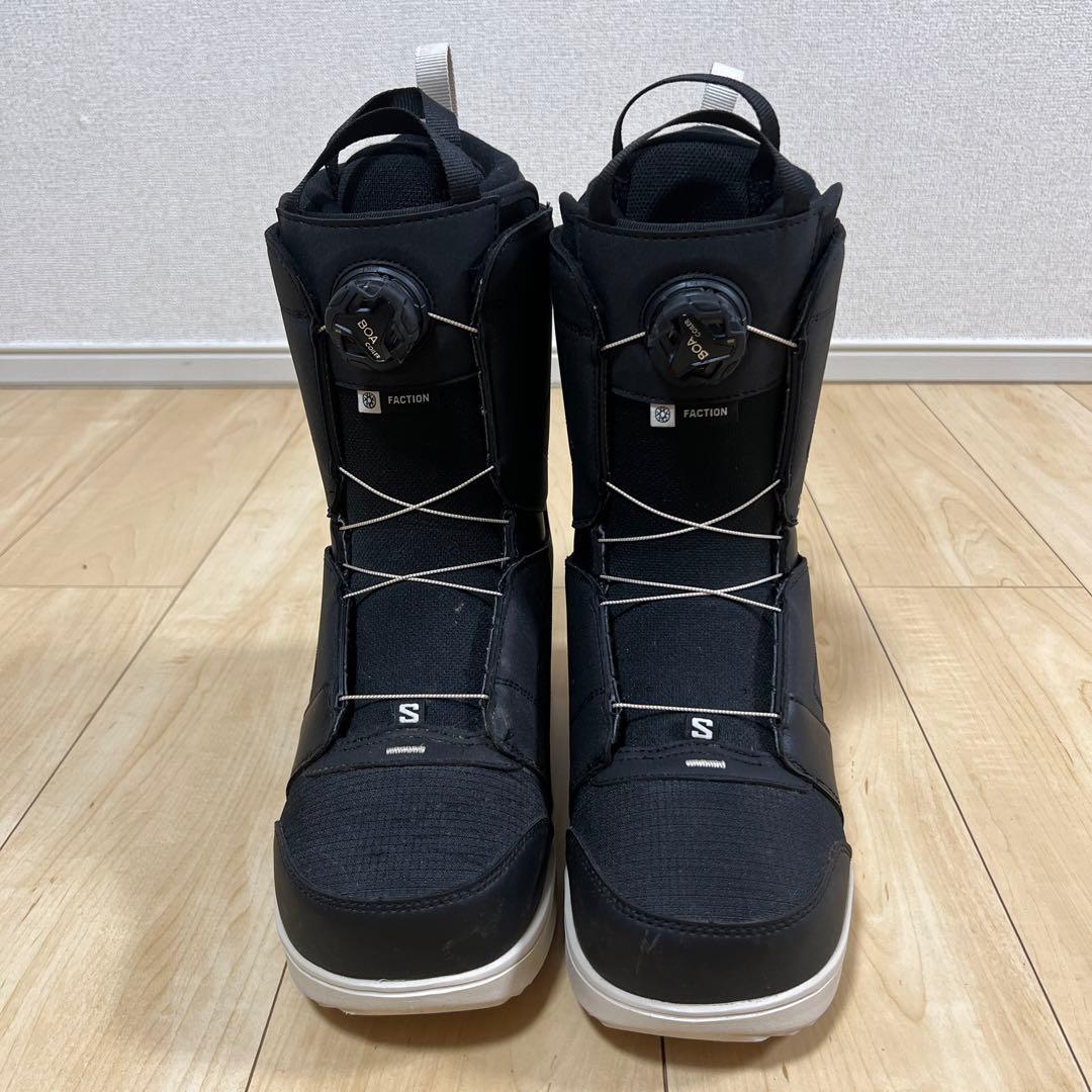 【23-24モデル_美品】SALOMON FACTION BOA 27.5cm