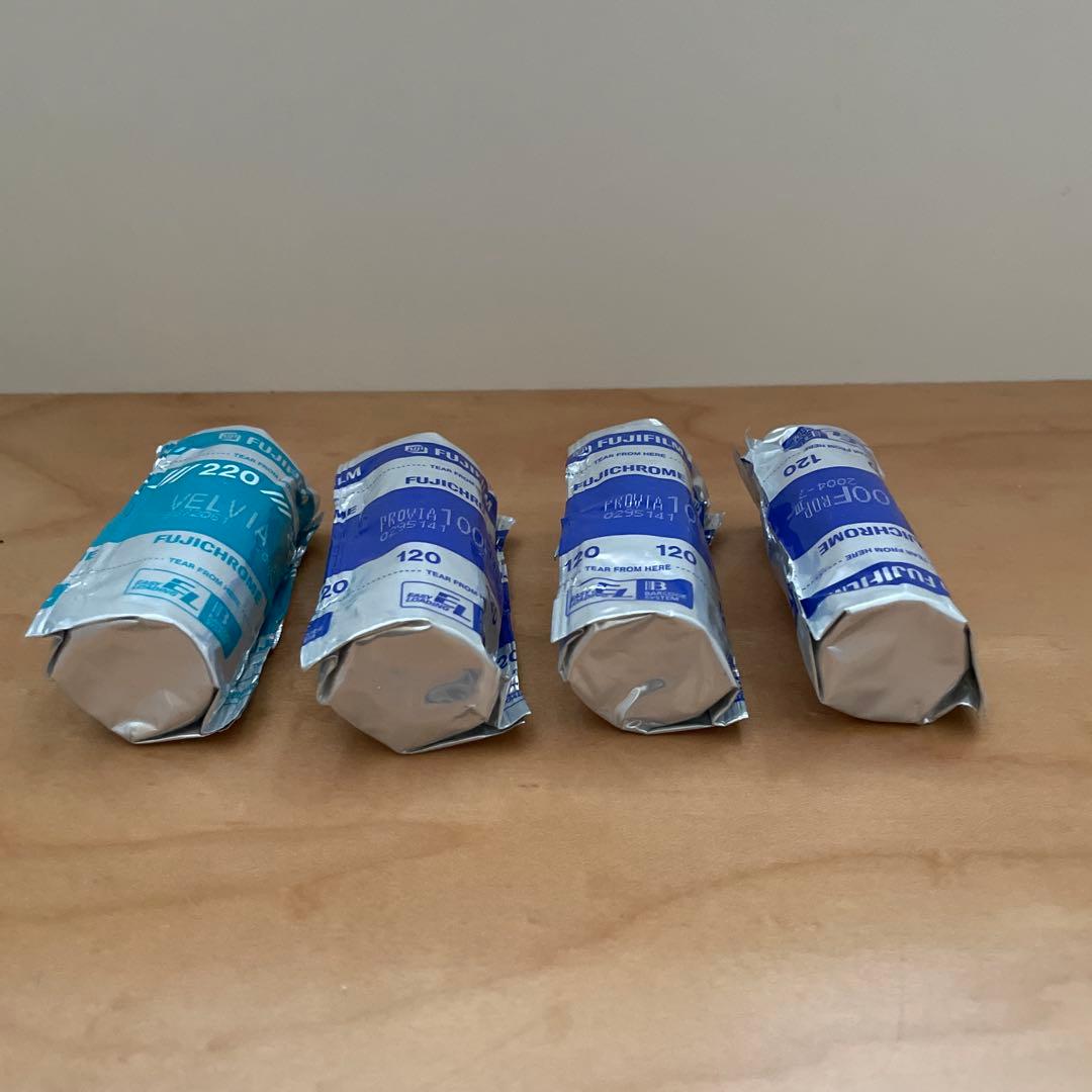 ベルビア220&プロビア100F RDPⅢフィルムセット（期限切れ未開封）