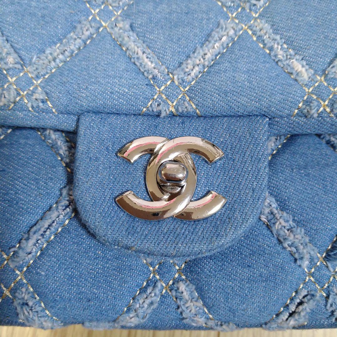 おまとめ2点　8lo8lo-m　デニムショルダバッグーとロゴデニムバッグ