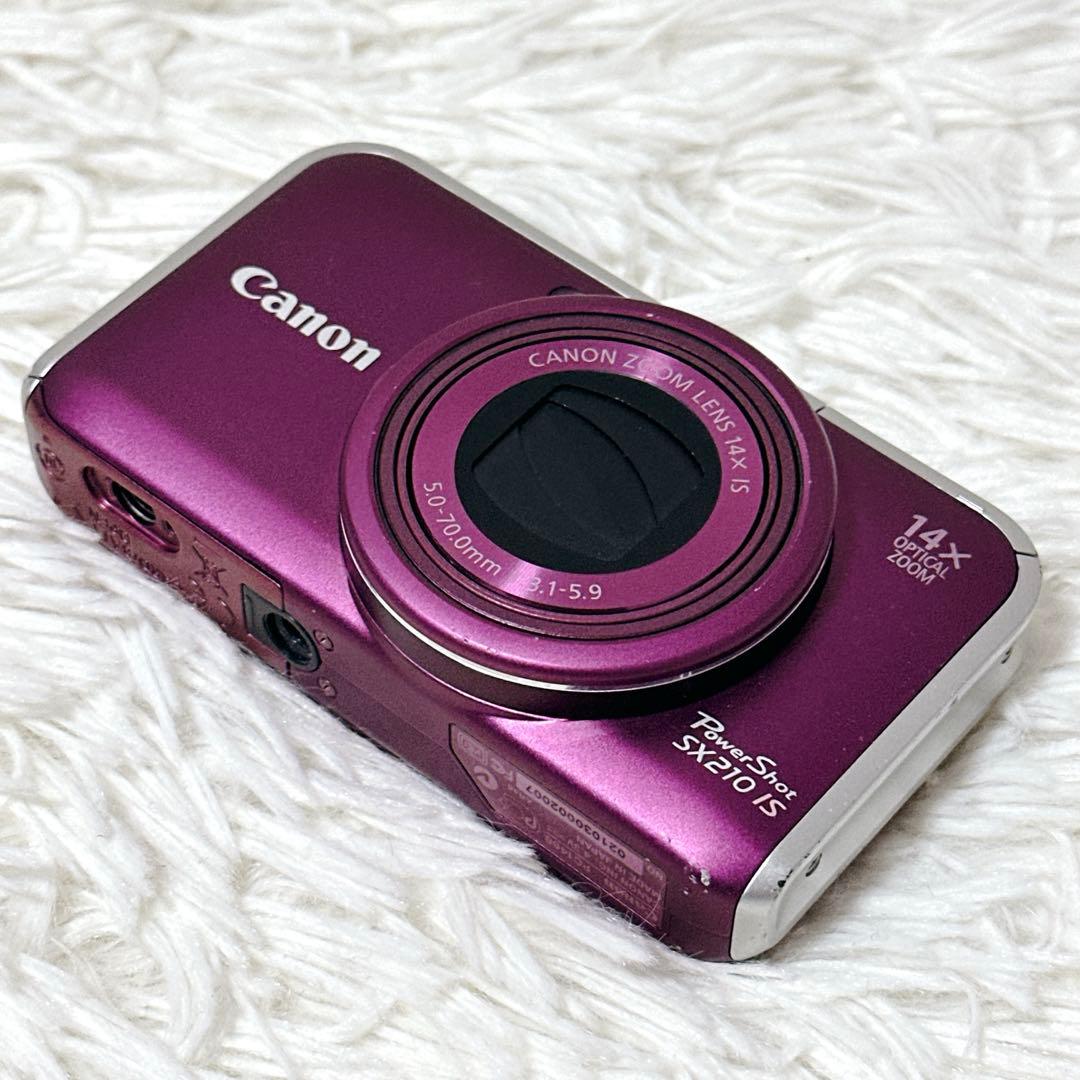 【動作確認済み】Canon PowerShot SX210 IS デジカメ