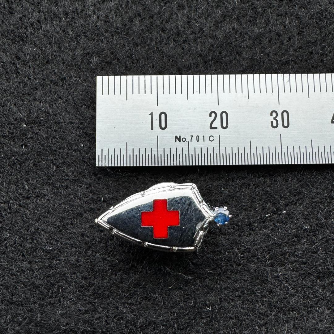 TIFFANY&Co. ティファニー レッドクロス ラペルピン サファイヤ 稀少