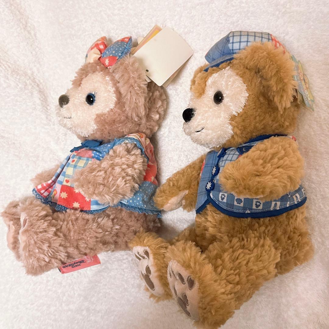 レア！ ディズニーシー15周年 ダッフィーとシェリーメイ SSぬいぐるみセット