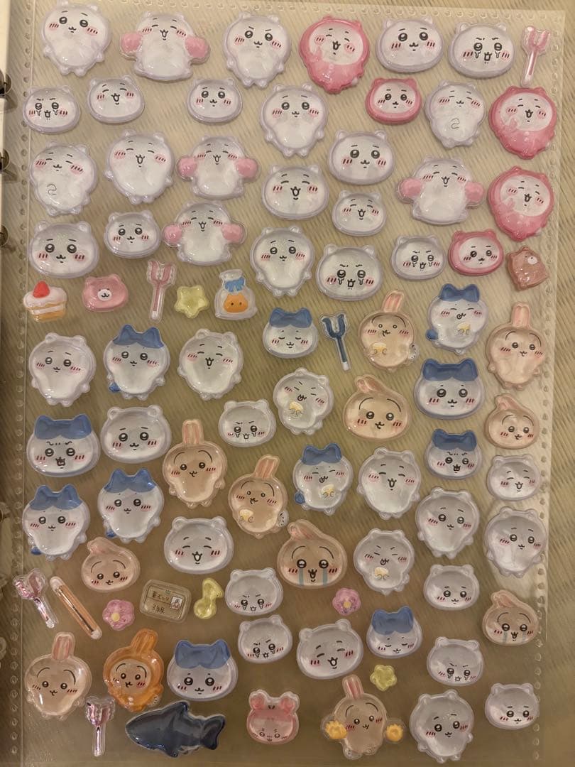 キャラクターシールセット 引退　完成品