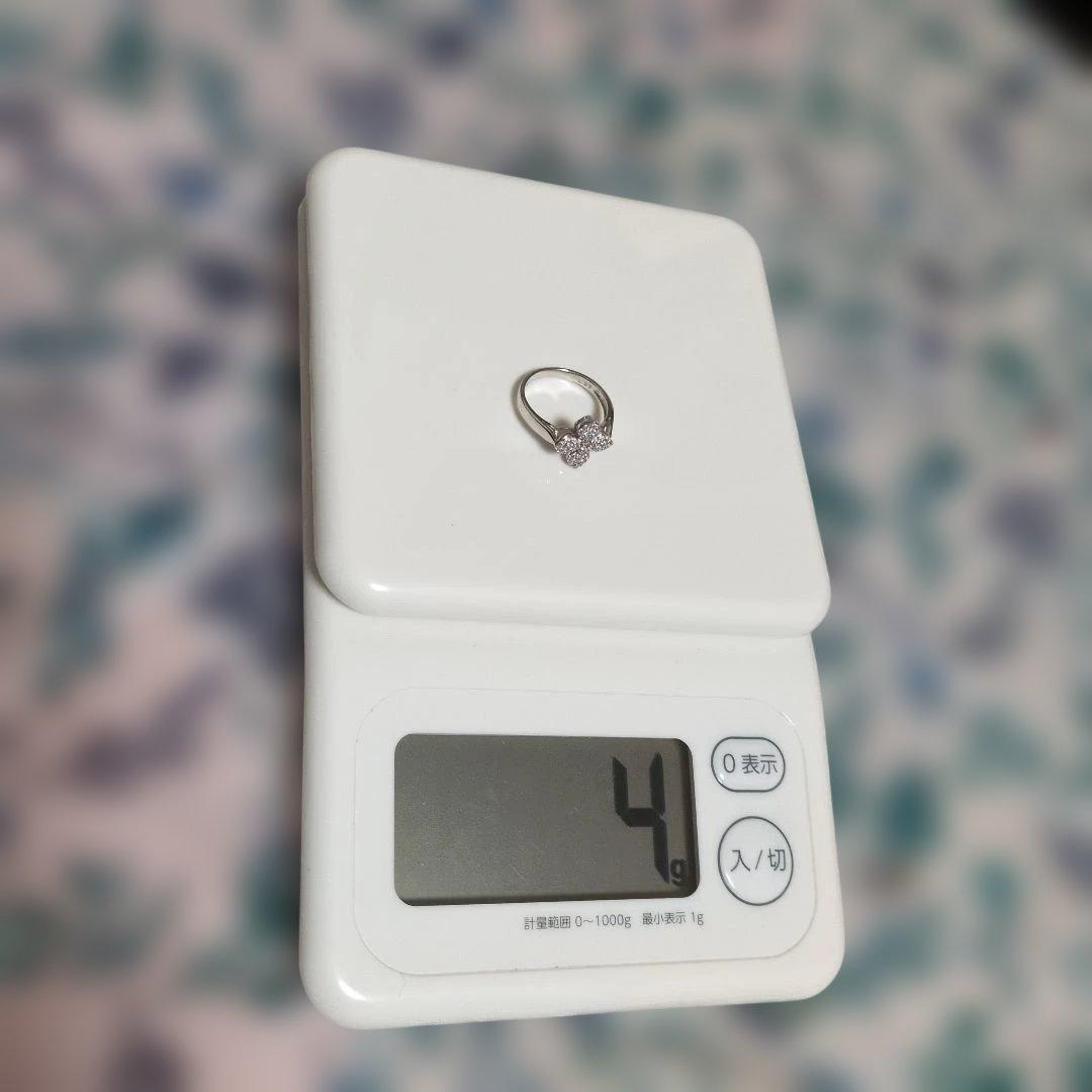 TSUTSUMI フラワーデザイン ダイヤモンド＆プラチナリング size13