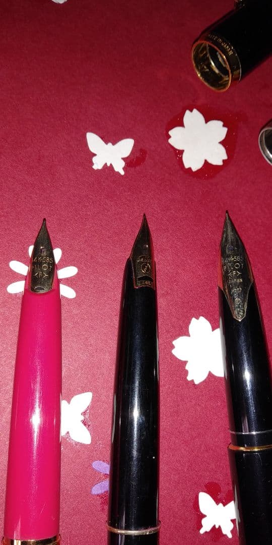 14K ペン先　万年筆3本