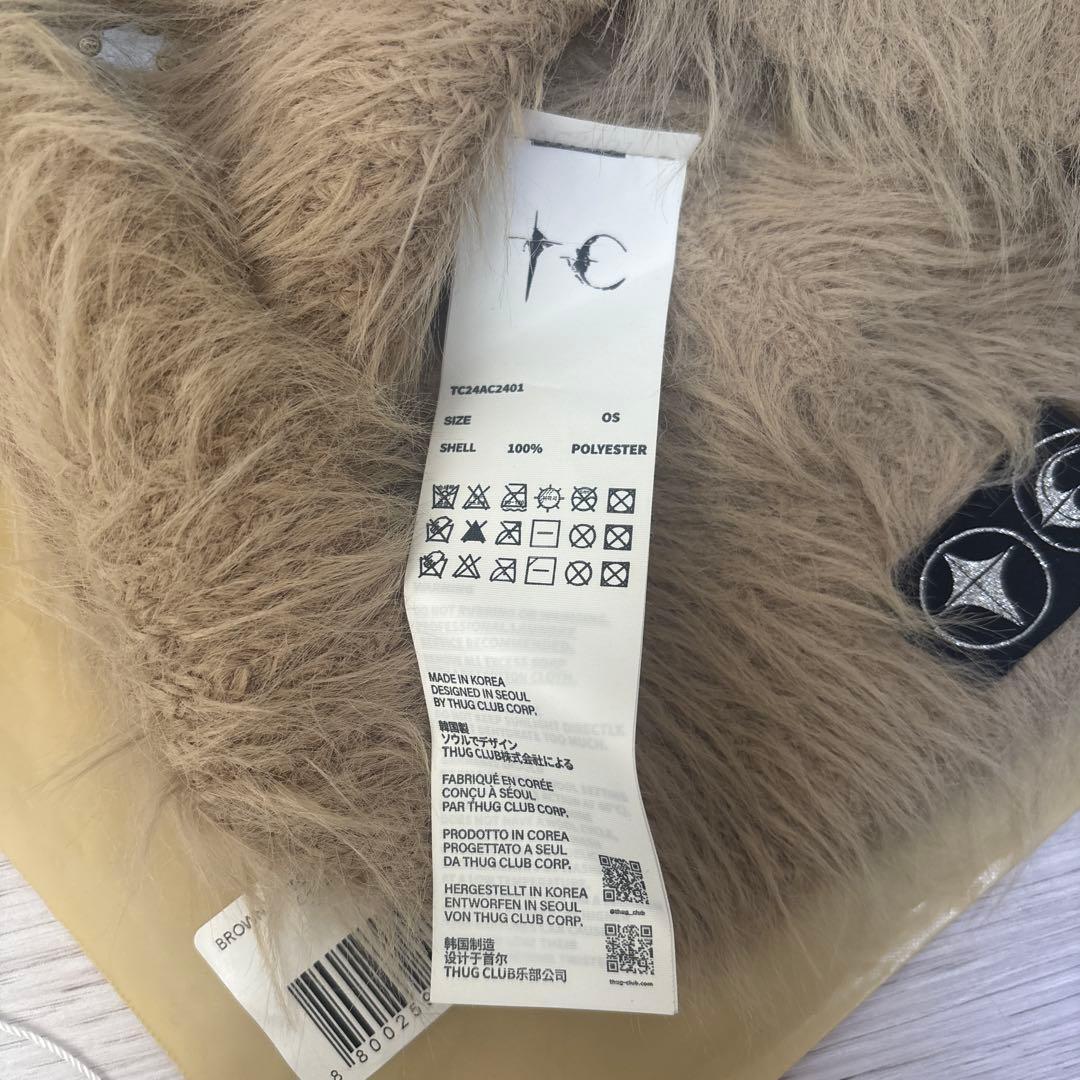 thugclub ビーニー　ブラウン　サグクラブ　正規品