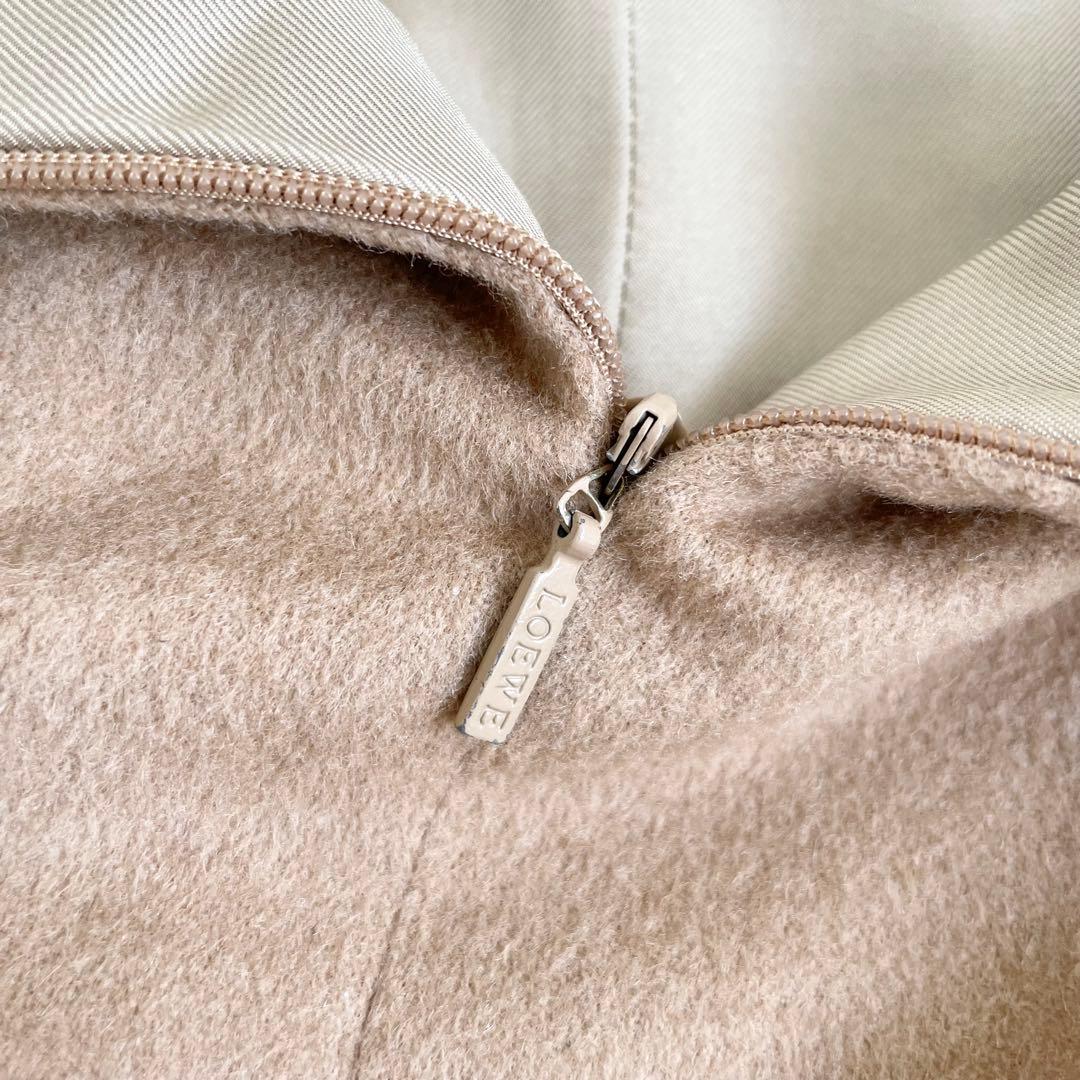 LOEWE ロエベ スカート タイト 膝丈 キャメル38サイズ