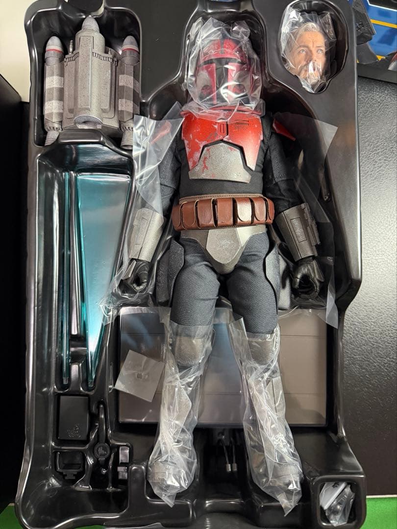 【開封品】ホットトイズ　オビワン　マンダロリアン・アーマー　スターウォーズ