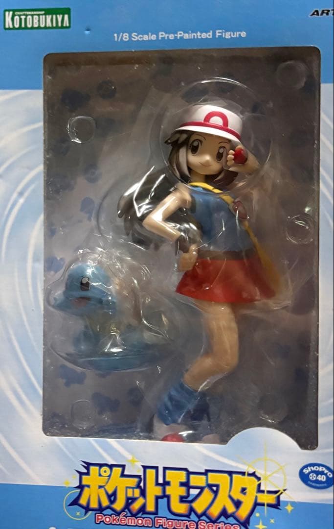 未開封品 ポケモン LEAF with ZENIGAME フィギュア 色紙