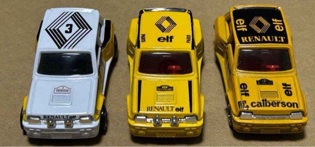 トミカ ルノー5 ターボ 3台セット