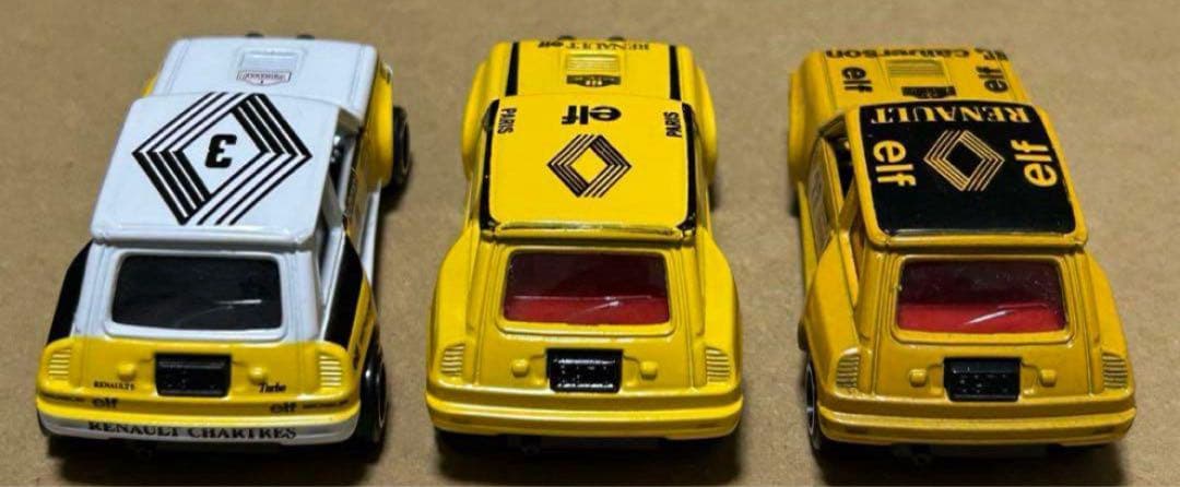 トミカ ルノー5 ターボ 3台セット