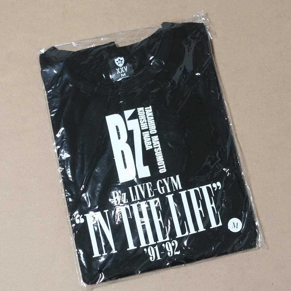 B'z 復刻Tシャツ IN THE LIFE 長袖 ロングスリーブ 公式グッズ