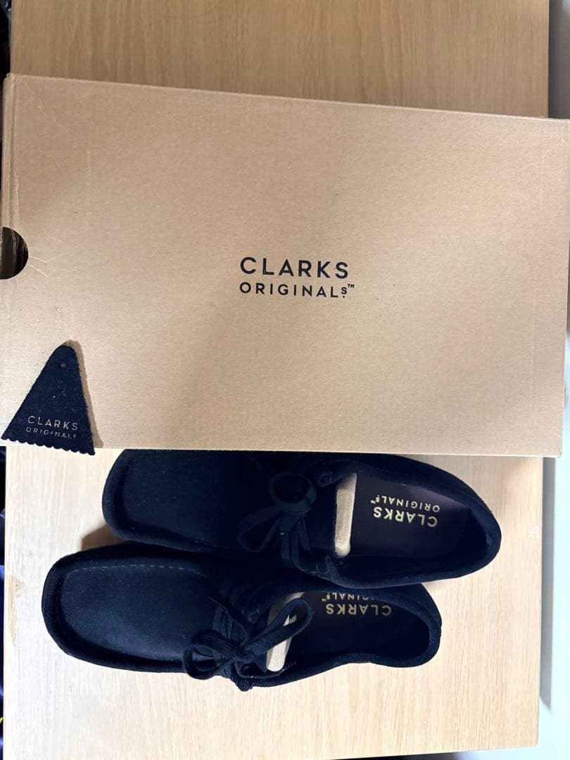 CLARKS ORIGINALS Wallabee ブラック 8H