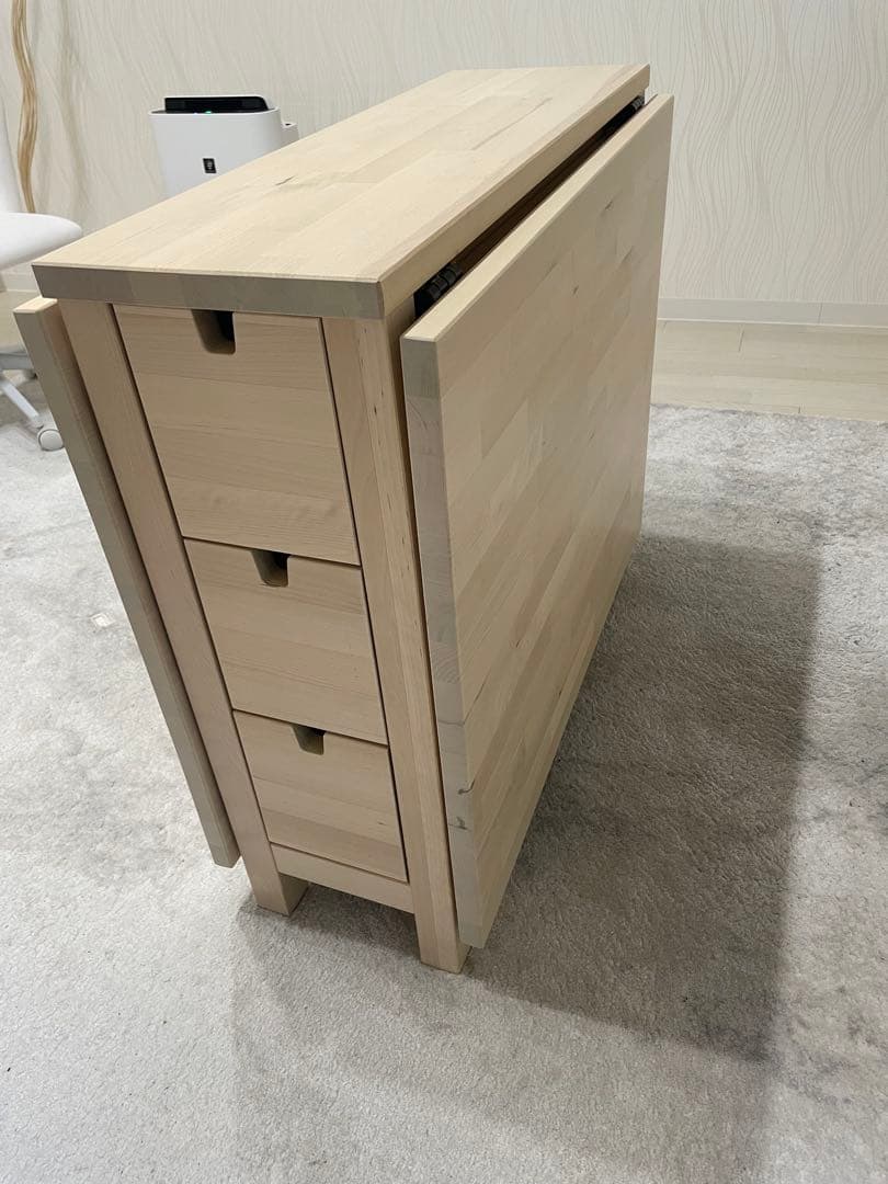 【美品】IKEA NORDEN ノールデン　折りたたみテーブル