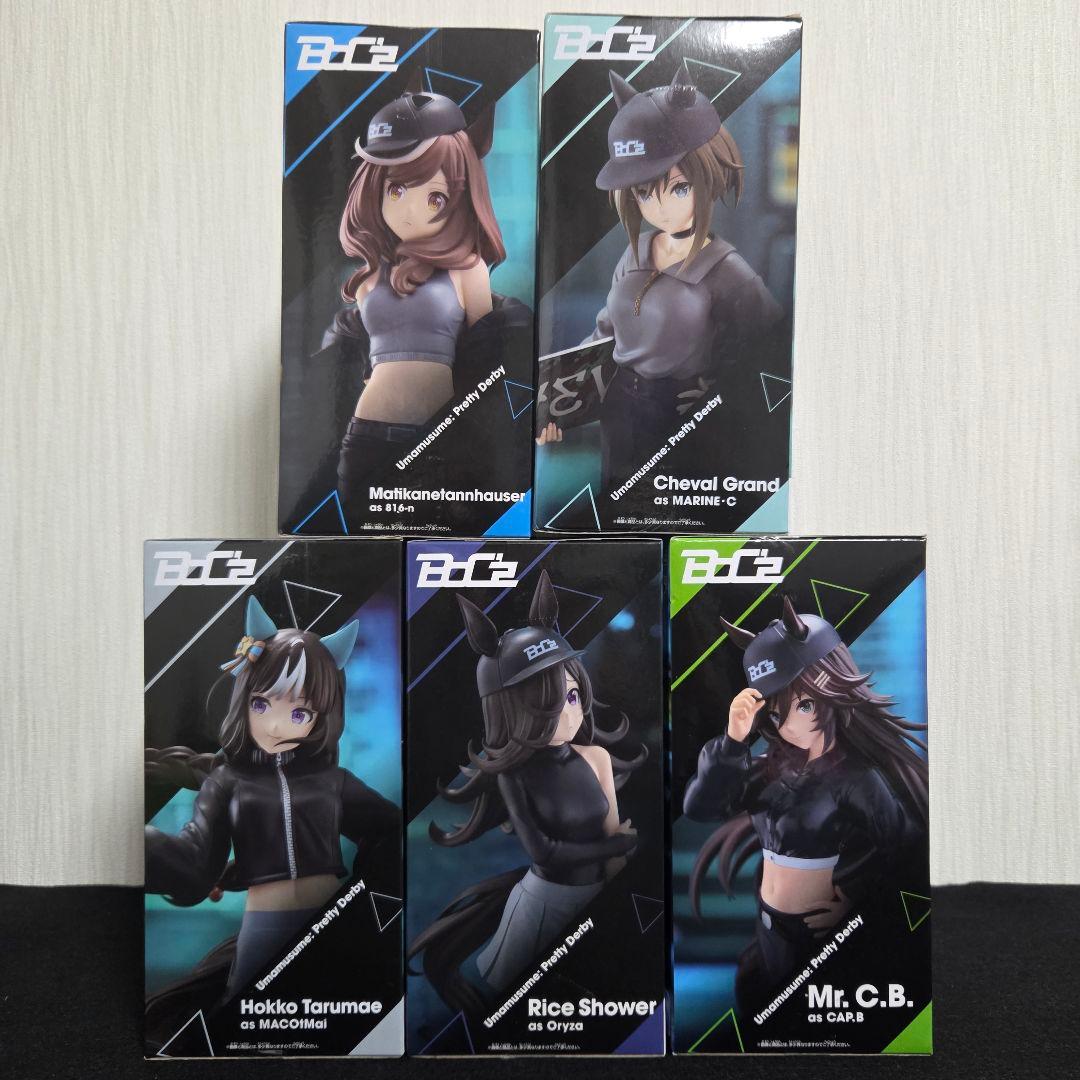 12/16迄の特価!ウマ娘 BoC'z　シンデレラグレイ フィギュア 7体セット