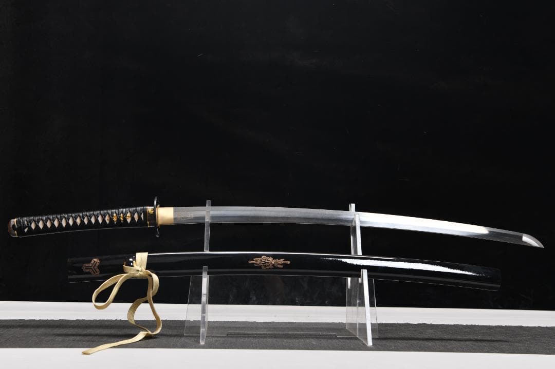 ロング26インチ 日本刀 模造刀 居合刀 武士道 武蔵 鑑賞用 手鍛造打